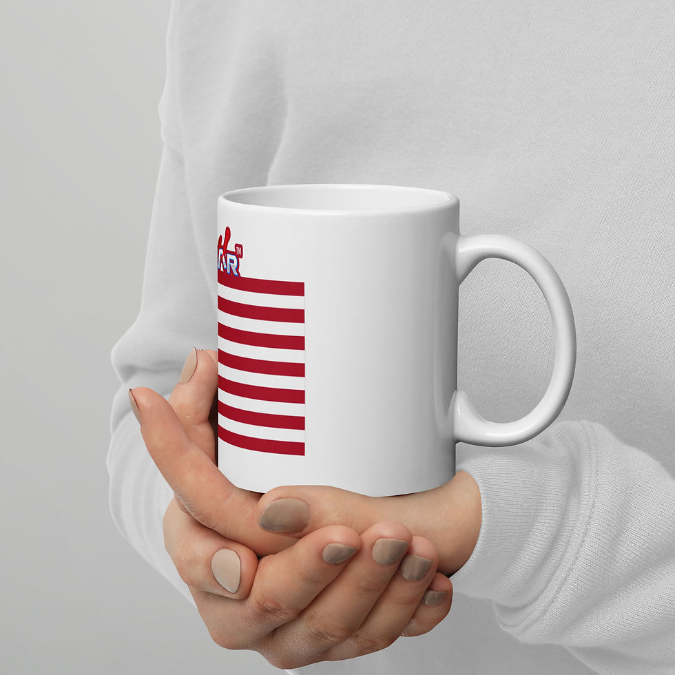 Thumbnail: Patriotic Feesh Gear White Mug