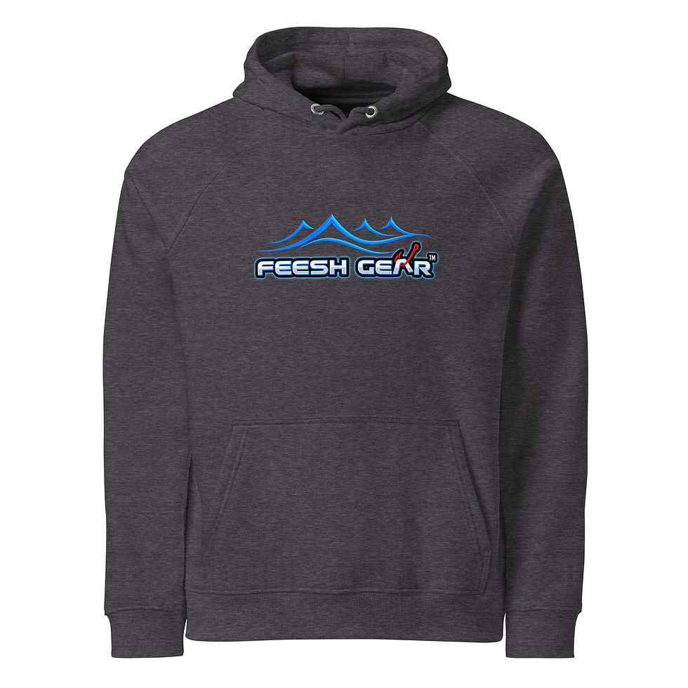 Thumbnail:  Feesh Gear unisex eco raglan hoodie