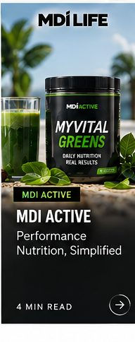 MDI ACTIVE: Performance Nutrition, Simplified
