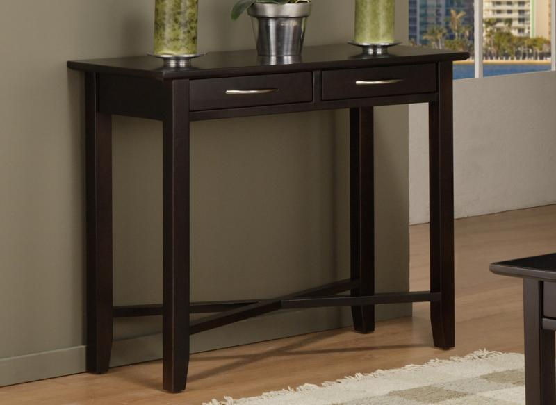 Demilune Rectangle Sofa Table - Handstone