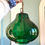 Thumbnail: Amazing green vintage glass shade