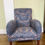 Thumbnail: Antique armchair newly reupholstered