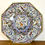 Thumbnail: Vintage hand painted octagonal platter