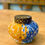 Thumbnail: Bohemian glass flower bowl