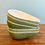 Thumbnail: Set of 5 vintage Portuguese avocado dishes