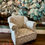 Thumbnail: Amazing pair of Deco arm chairs in Zoffany