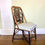 Thumbnail: Antique Italian cane backed chair