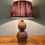 Thumbnail: Antique cane and glass lamp (shade optional)