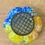 Thumbnail: Bohemian glass flower bowl