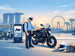 Commuter Motorcycle Rental for Singapore Workdays