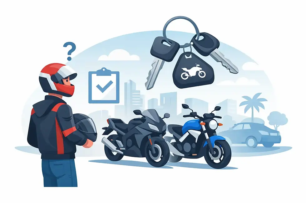 Can P Plate Riders Rent Motorcycles?