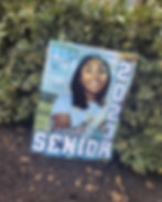 grad yard sign