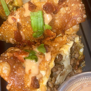 homemade egg roll platers