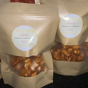 Hennessy caramel popcorn
