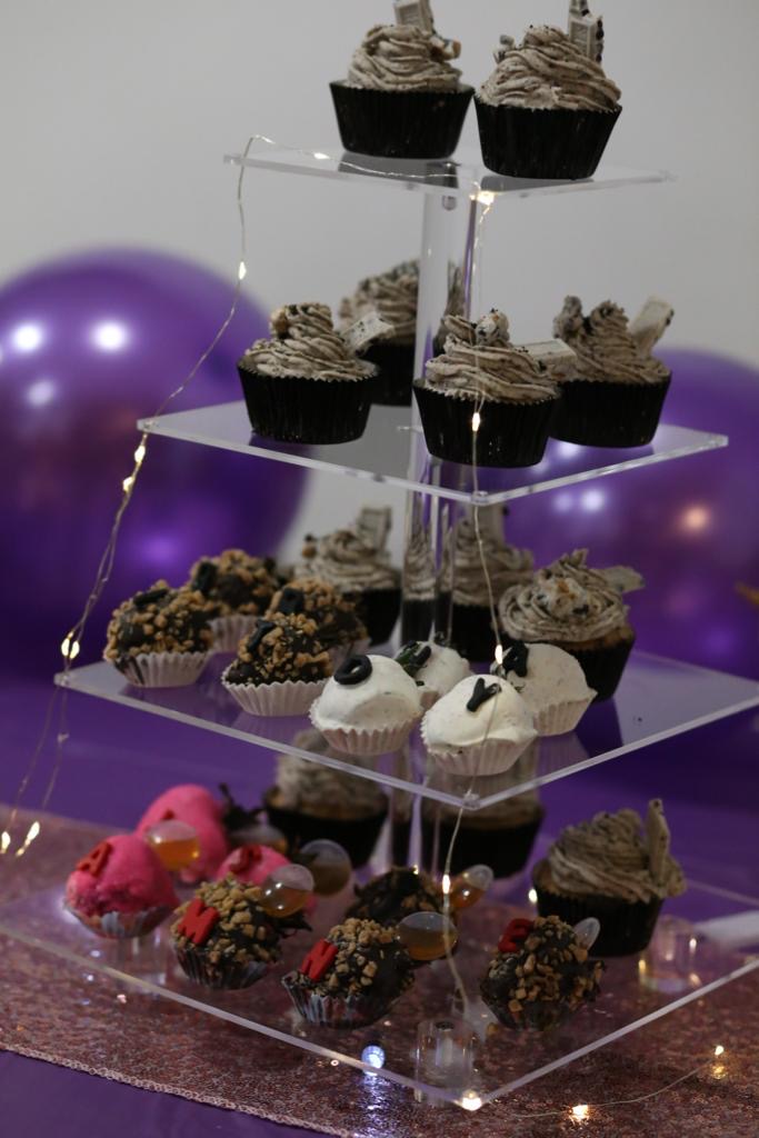 Arranged Food and Objects