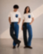 Thumbnail: Upcycled Patchwork Straight jeans 06