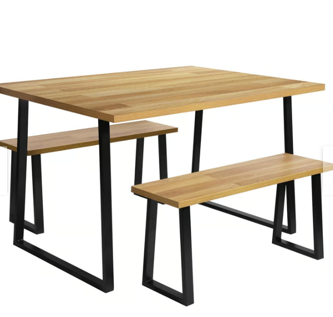 Miniatura: Juego de Comedor + 2 banquetas