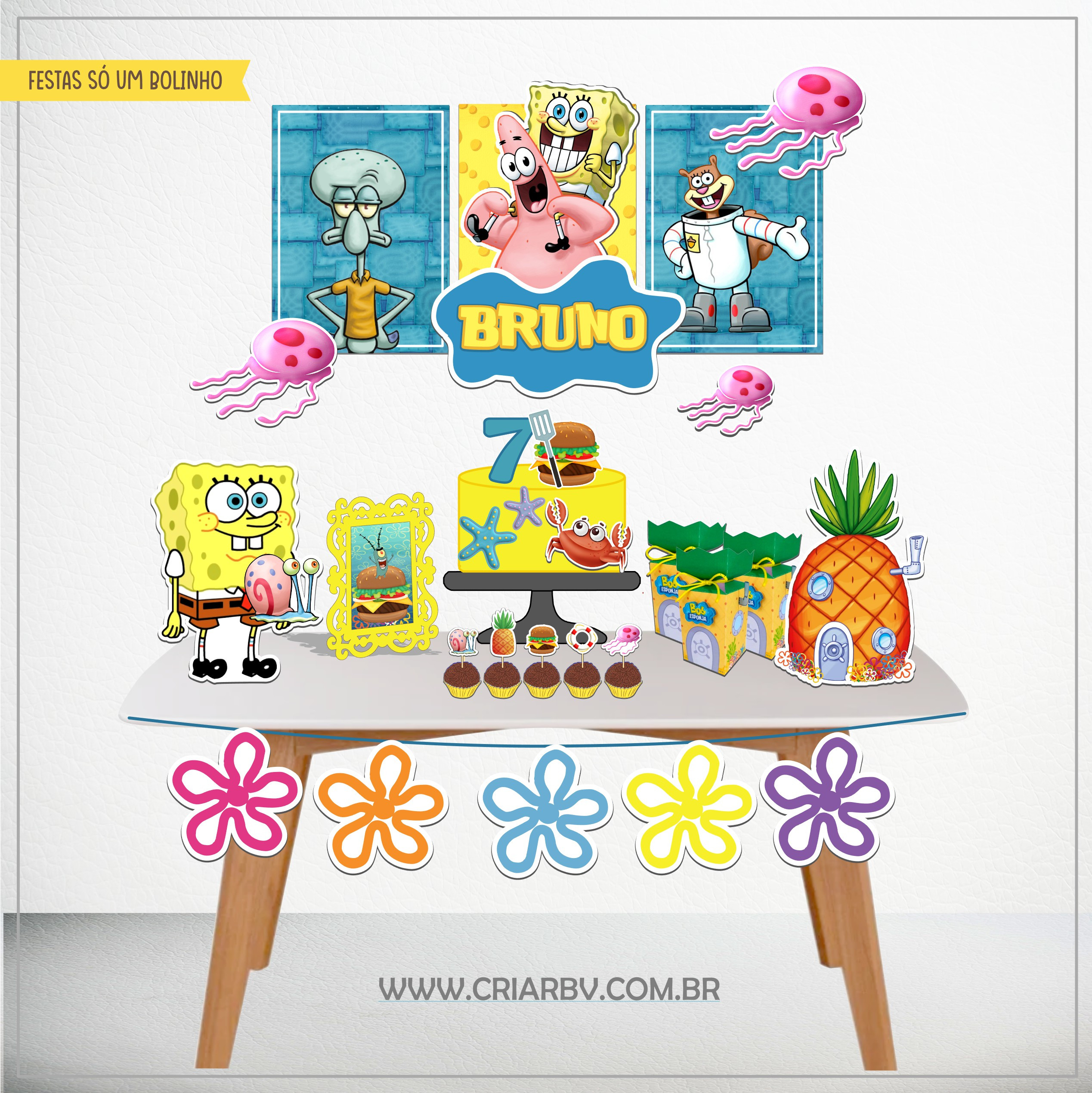 Arquivo de Corte Bob Esponja