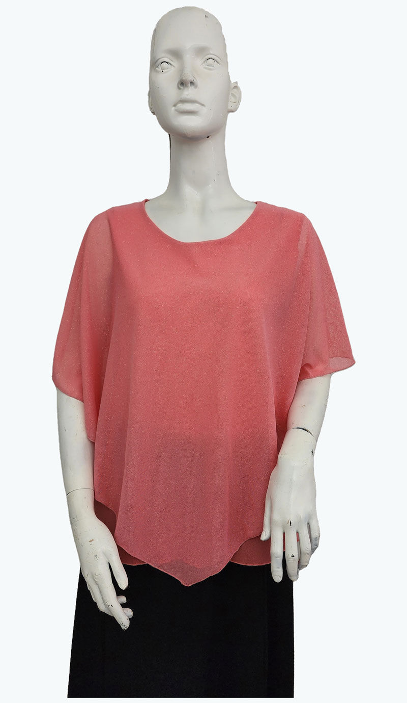 Thumbnail: Shimmering Poncho Tops