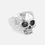 Thumbnail: Anatomical Skull Ring | 0.925 Sterling Silver