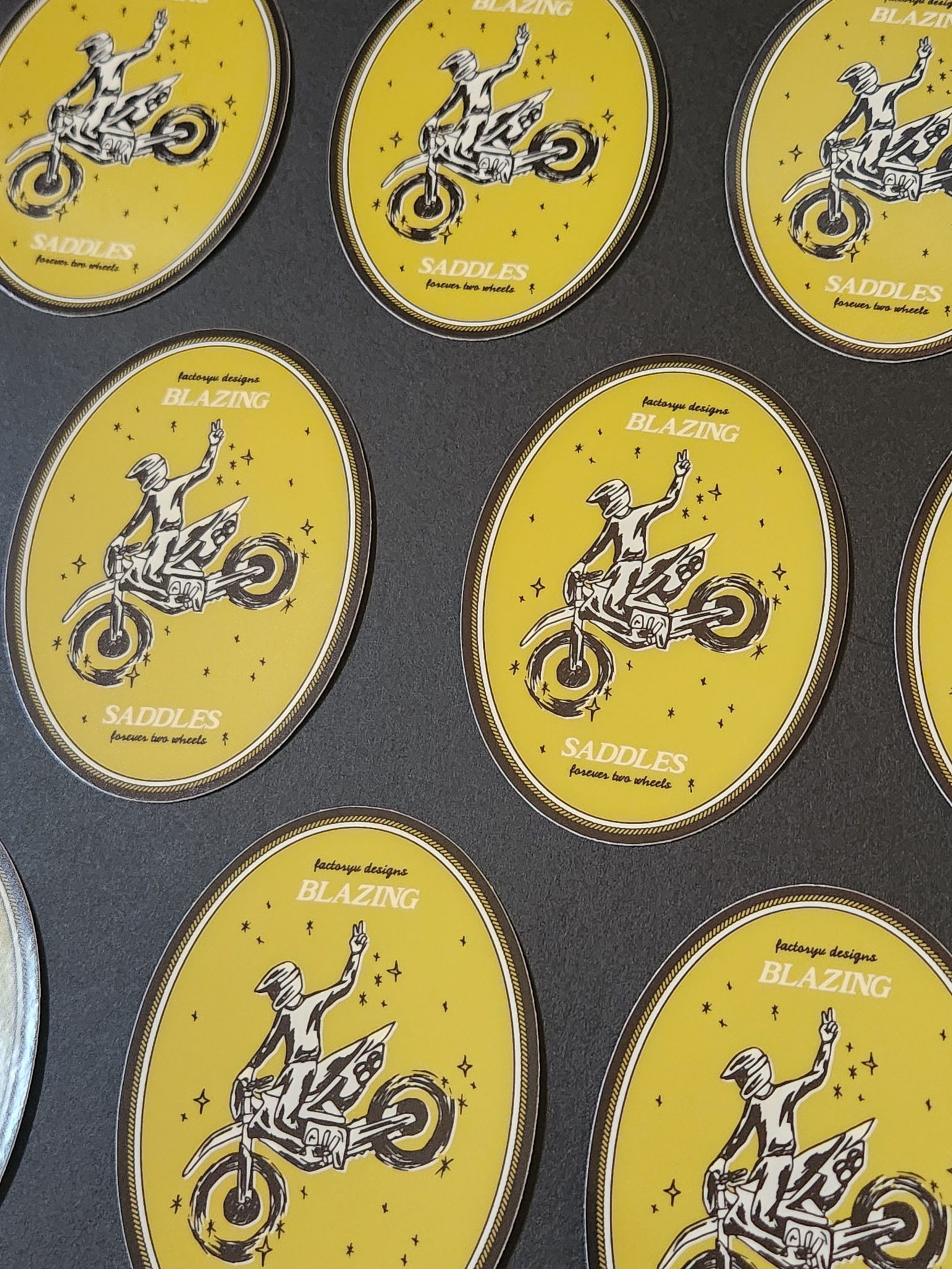 BLAZING TRAILS STICKER