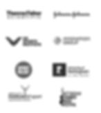 Image displaying logos of various organizations including Thermo Fisher Scientific, Johnson & Johnson, UK Sports Institute, I