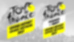 Tour de France and Tour de France Femmes in summer 2027 logos