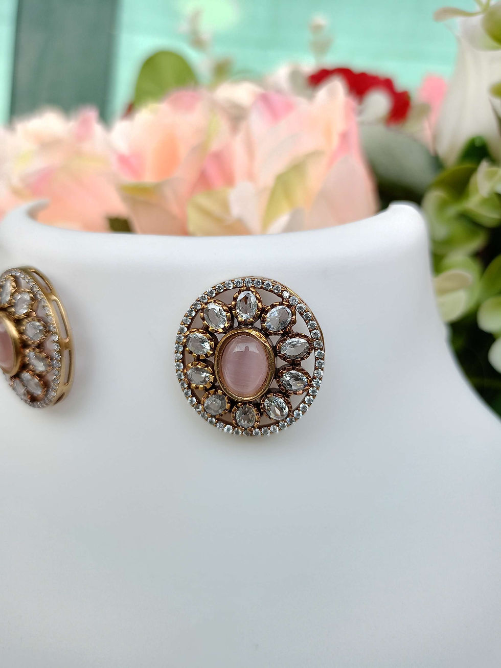 Thumbnail: Premium Victorian Oval Studs