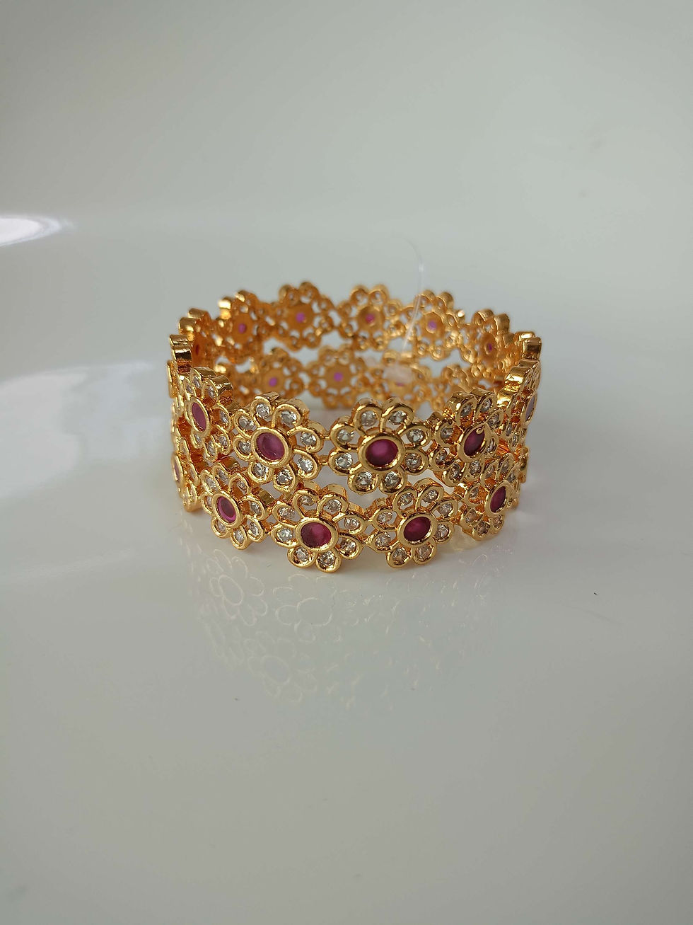 Thumbnail: Premium Flower Bangles (Per Piece)