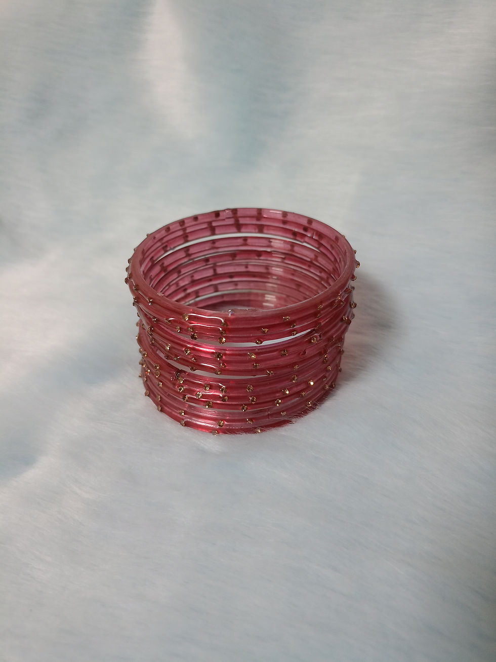 Thumbnail: 1 Stone Glass Bangles 