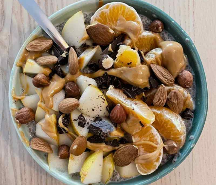 Le pudding de chia aux fruits