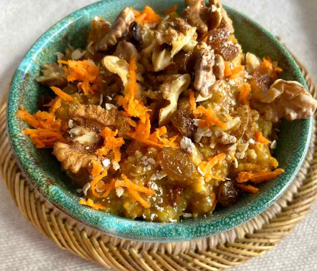 Le porridge façon carrot cake