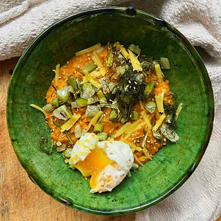 Le porridge au potiron et fenouil rôti