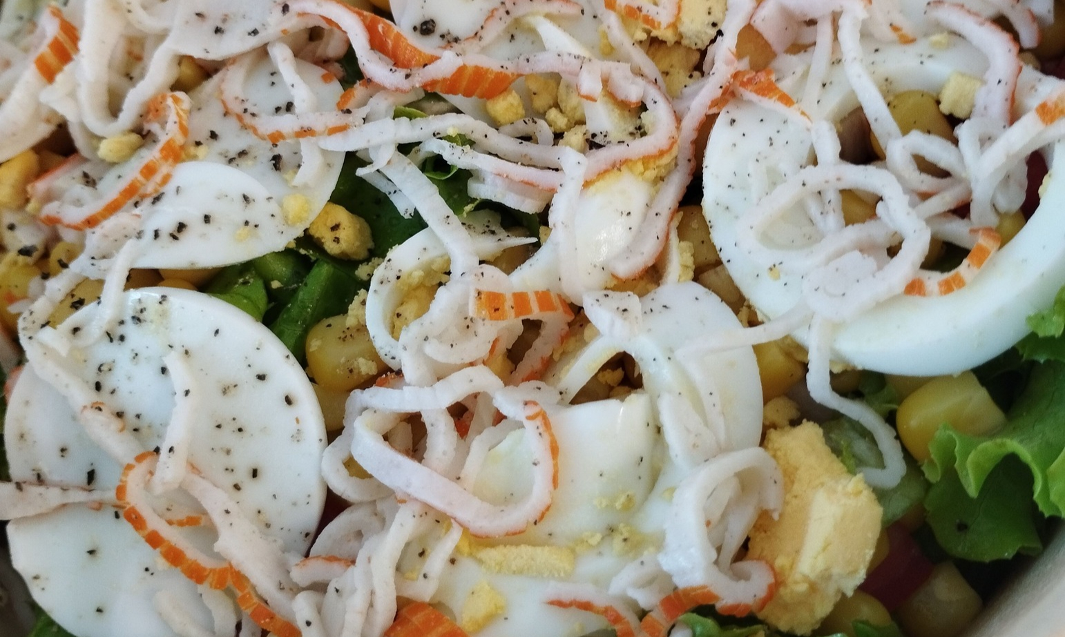 Arranged Food and Objects