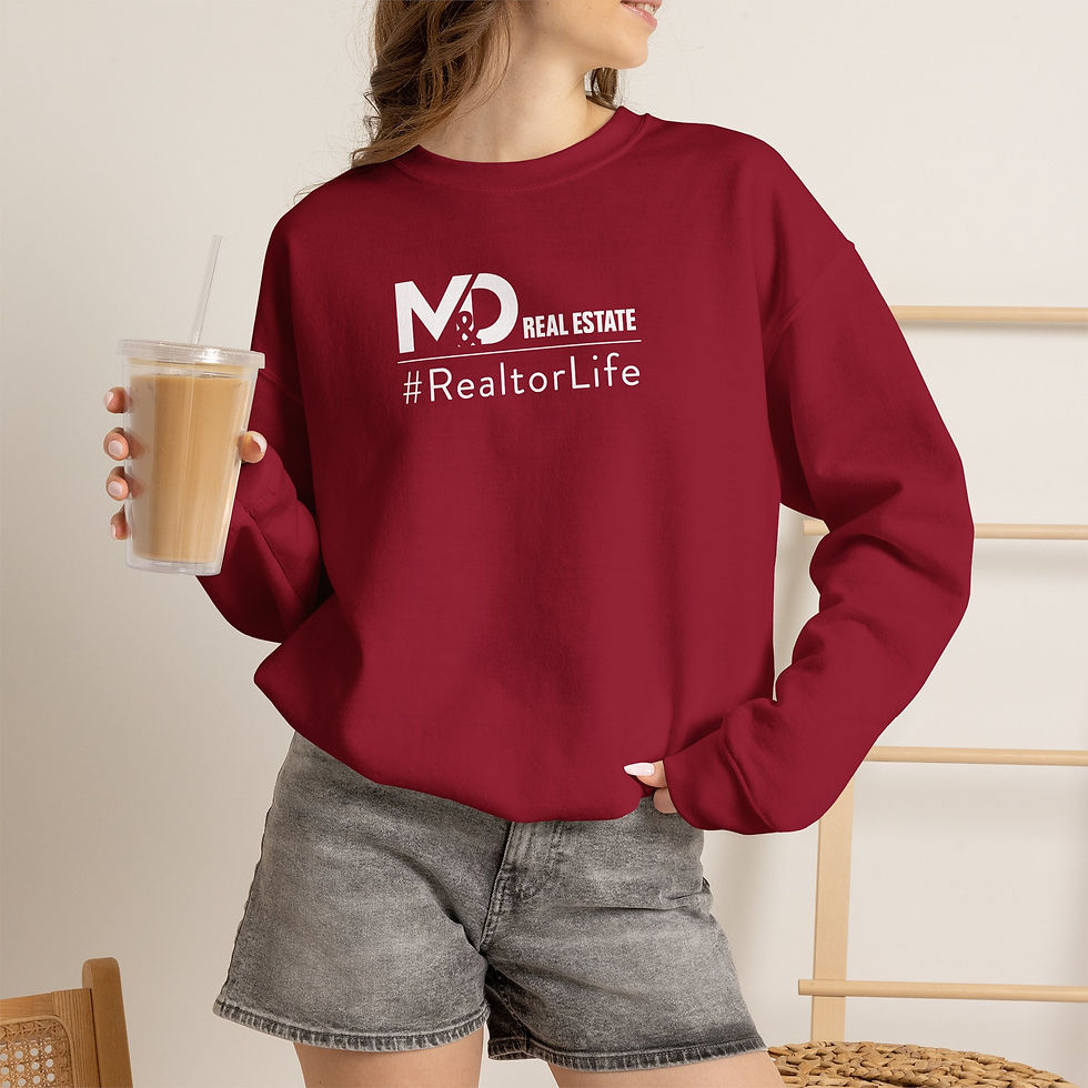 Thumbnail: M&D Realtor Life - Unisex Heavy Blend™ Crewneck Sweatshirt