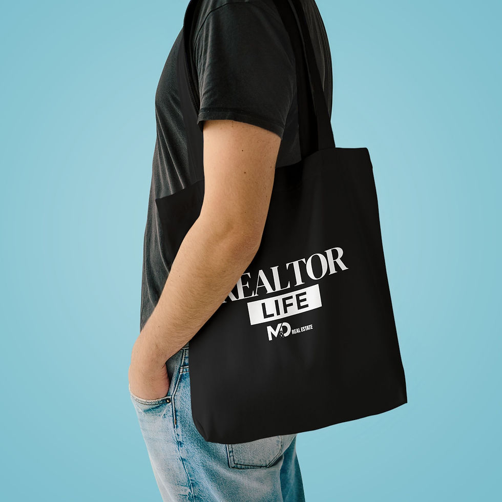 Thumbnail: M&D Realtor Life - Cotton Tote Bag