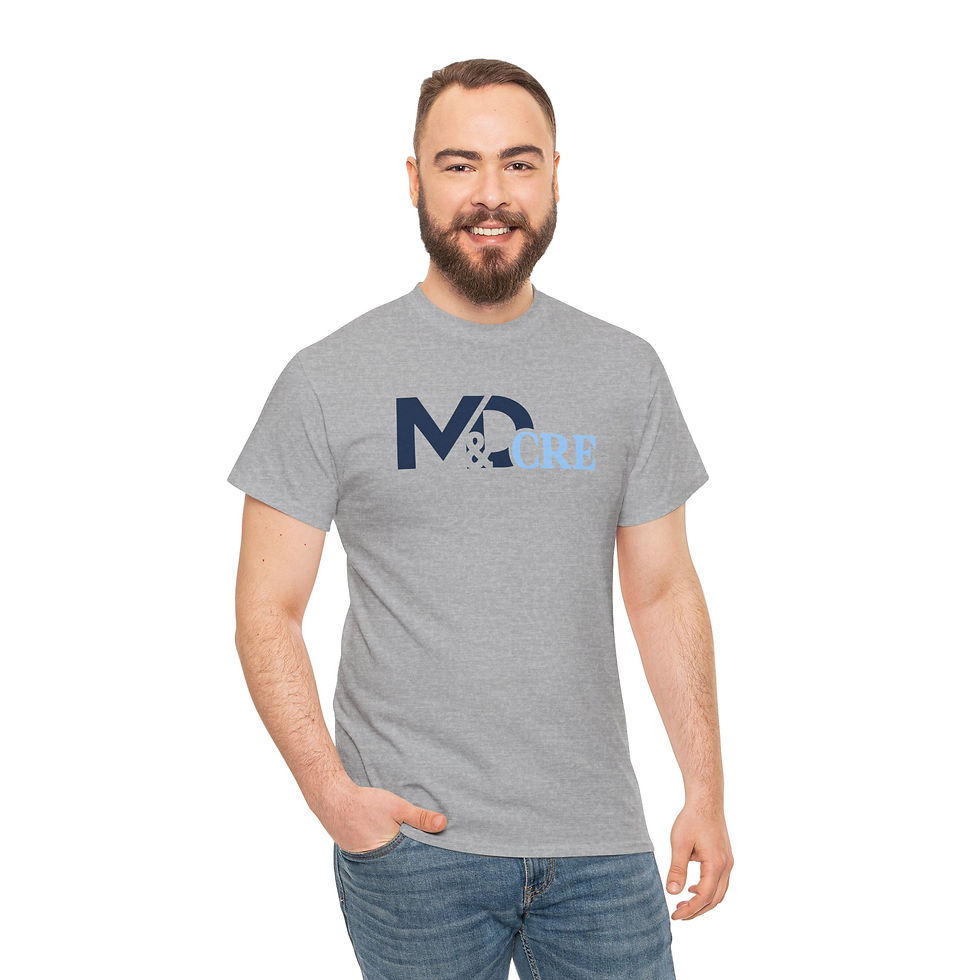 Thumbnail: M&D CRE Logo on Unisex Heavy Cotton Tee