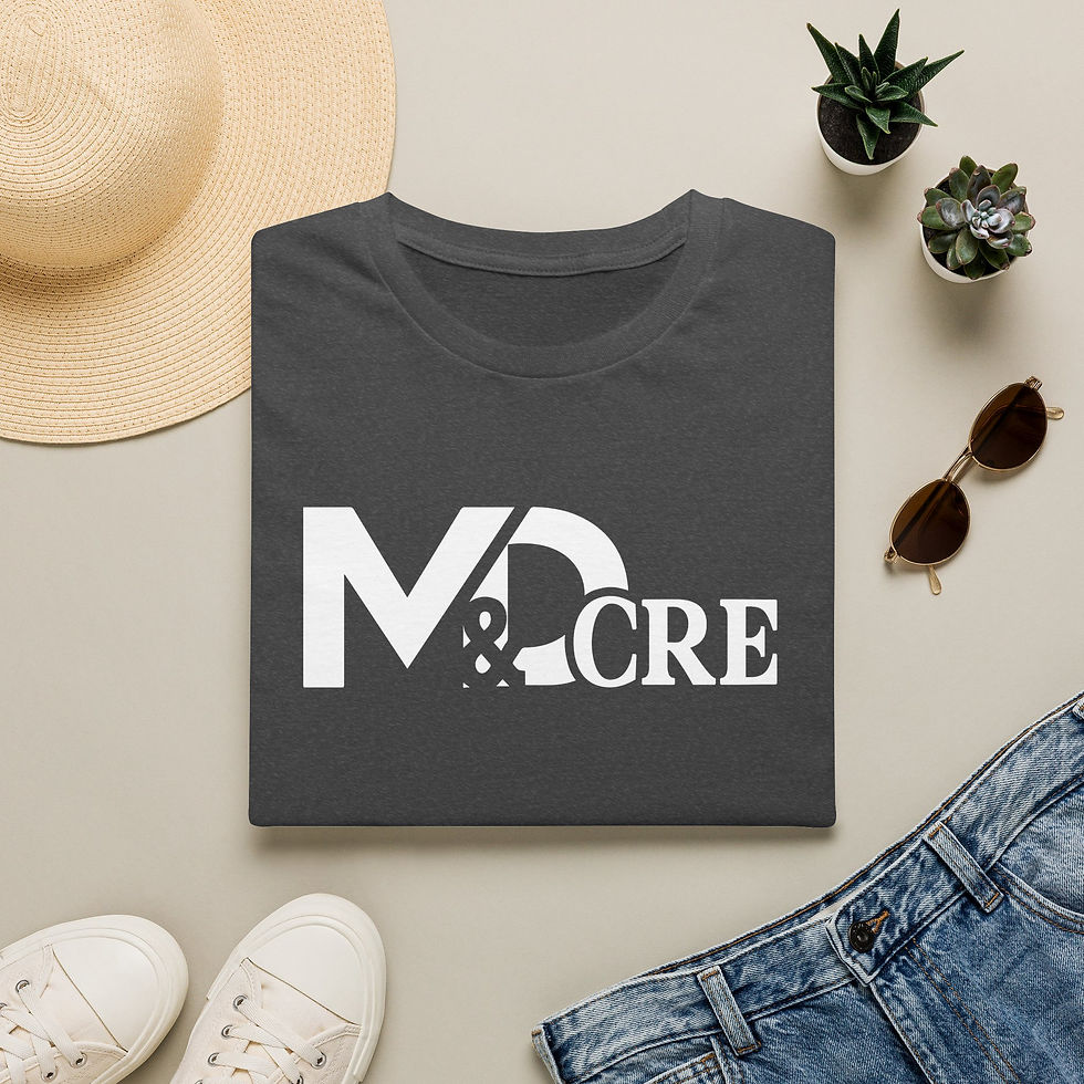 Thumbnail: M&D CRE White Logo on Unisex Softstyle T-Shirt
