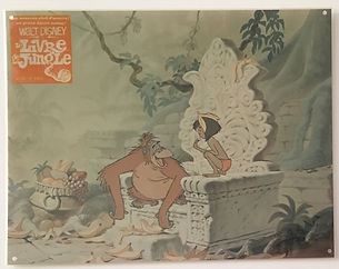 Jungle book livre de la jungle lobby card