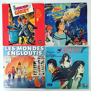 Vinyl inspecteur gadget jayce les mondes engloutis cat's eyes