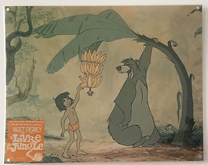 Jungle book livre de la jungle lobby card