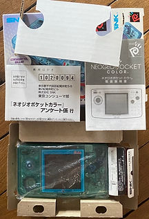 Console SNK Neo Geo Pocket Color Crystal Blue MINT