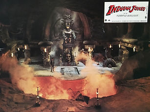 Indiana Jones et le temple maudit lobby card