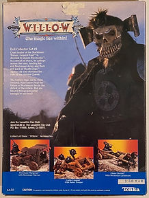 willow tonka Evil Collector set 1 kael death dog nockmaar general