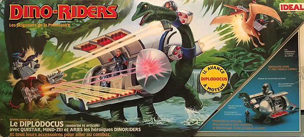 dino riders diplodocus ideal france