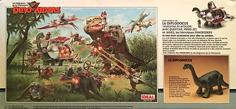dino riders diplodocus ideal france