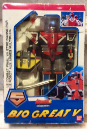 BIOMAN 2 MASKMAN pack 5 Forces Bandai Japon BIOMAN 2 MASKMAN pack 5 Forces Bandai Japon