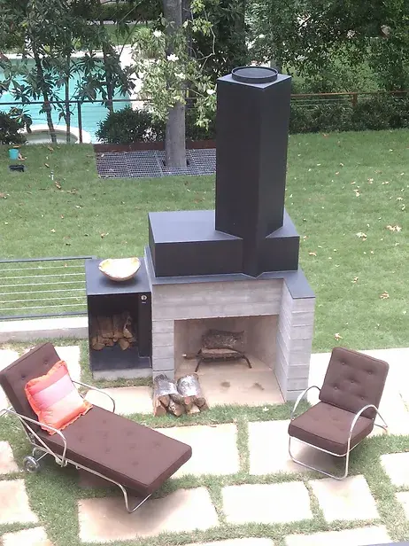Burnett Custom Fireplace