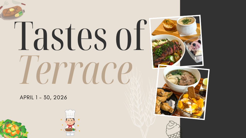Tastes of Terrace - Set Menus