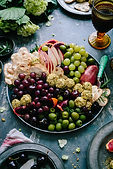 Fruit And Cheese Platter